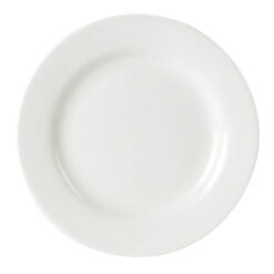 Pack Size 6 - Australian Fine China Slimline Plate 23cm/9" - M3230
