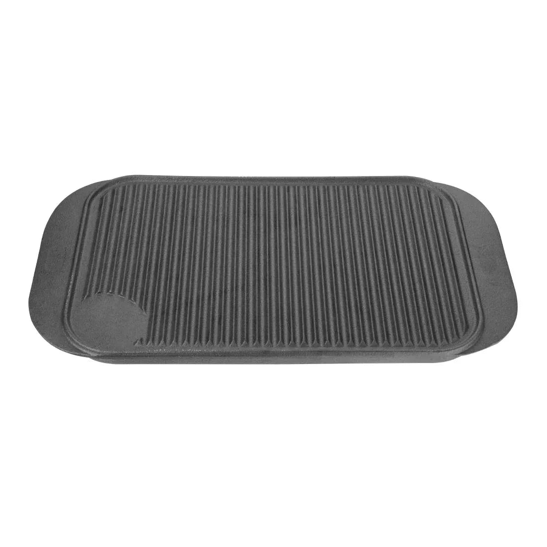 M650 Vogue Reversible Cast Iron Double Griddle Pan - JD Catering Equipment Solutions Ltd