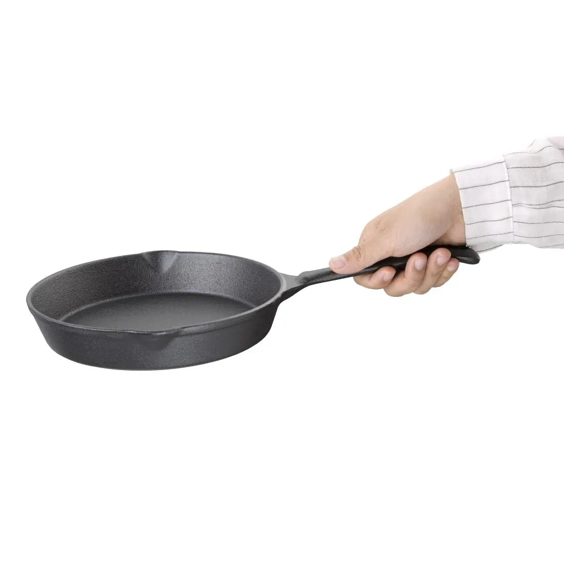 M654 Vogue Round Cast Iron Skillet Pan 203mm - JD Catering Equipment Solutions Ltd