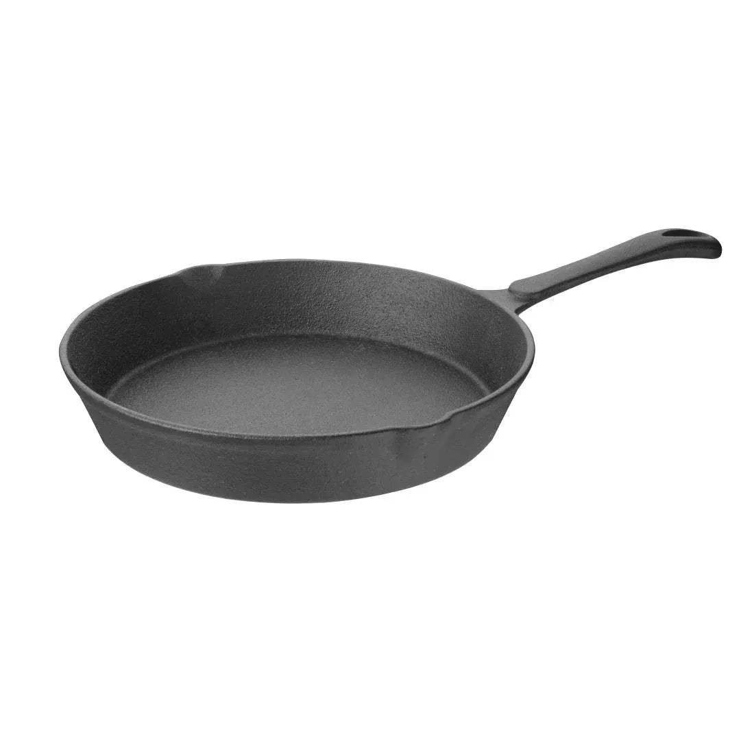 M655 Vogue Round Cast Iron Skillet Pan 255mm - JD Catering Equipment Solutions Ltd