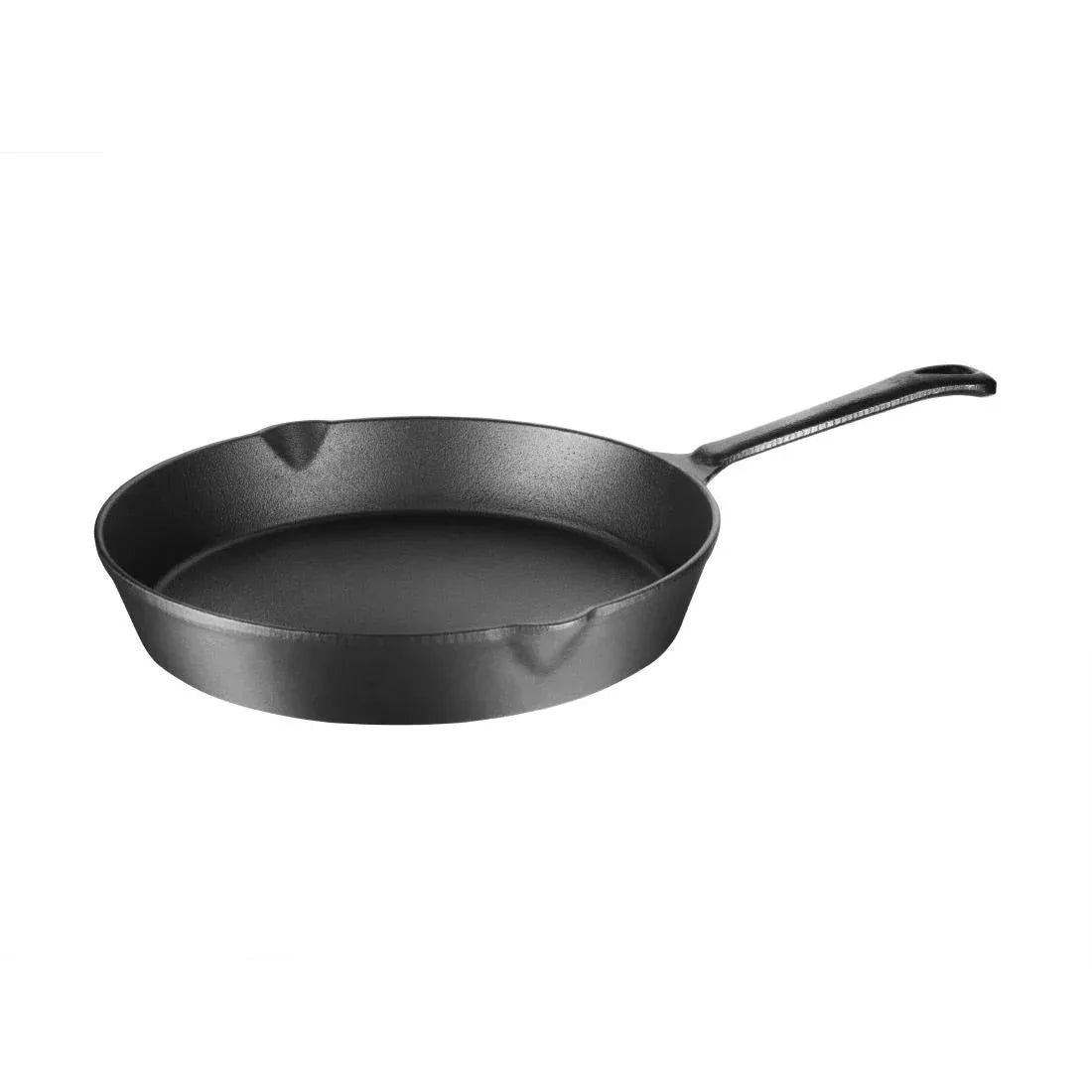 M655 Vogue Round Cast Iron Skillet Pan 255mm - JD Catering Equipment Solutions Ltd