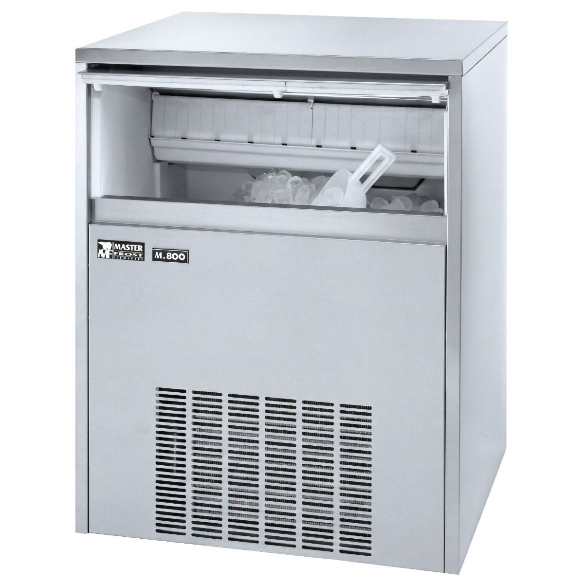 Masterfrost M800 Professional Ice Maker, 80kg/24hrs Output / 40kg Storage