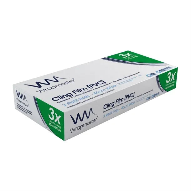 M810 Wrapmaster 4500 Cling Film 460mm x 300m (Pack of 3) - JD Catering Equipment Solutions Ltd