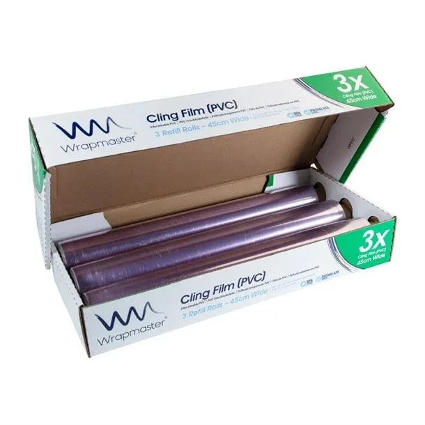 M810 Wrapmaster 4500 Cling Film 460mm x 300m (Pack of 3) - JD Catering Equipment Solutions Ltd