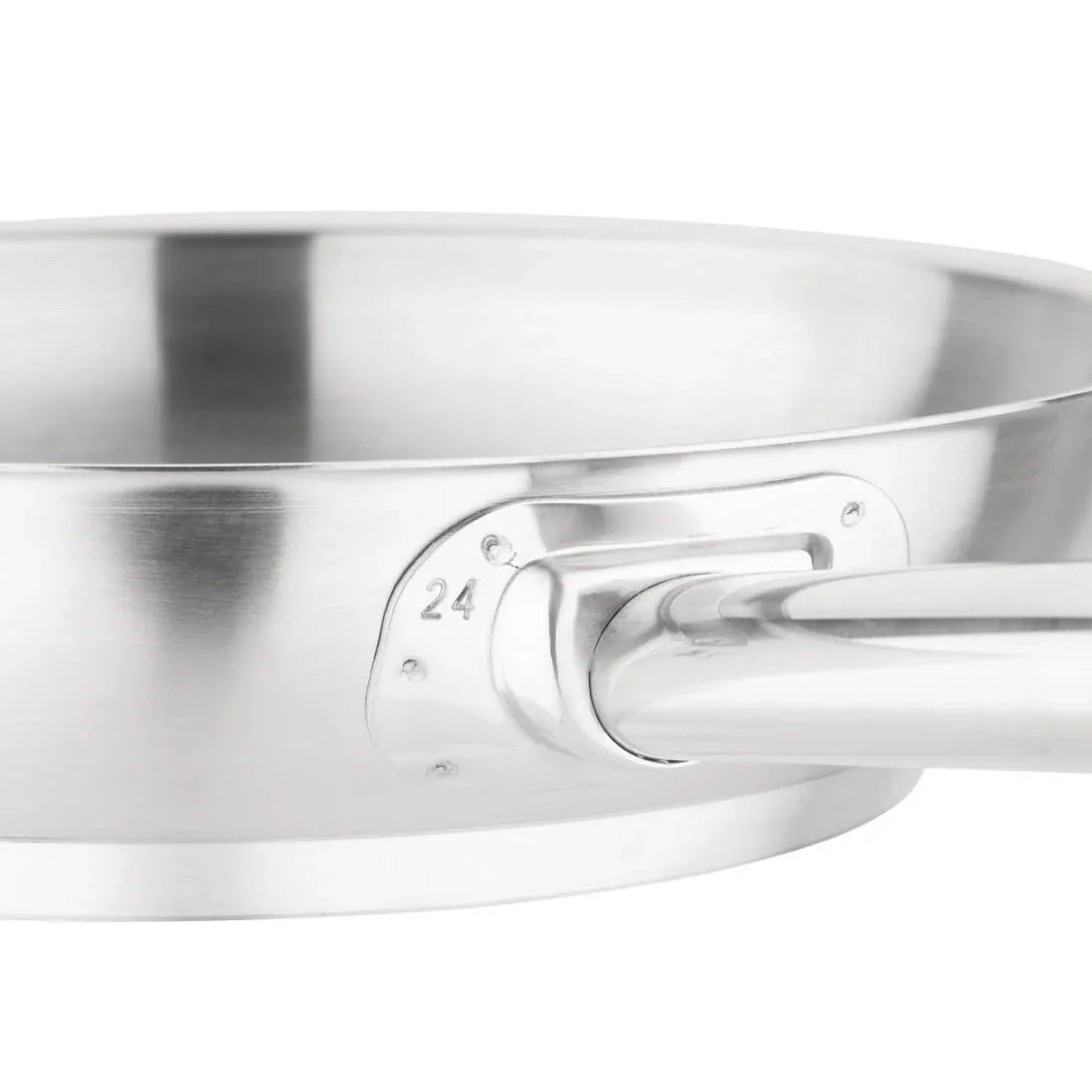 M925 Vogue Stainless Steel Induction Frying Pan 240mm - JD Catering Equipment Solutions Ltd