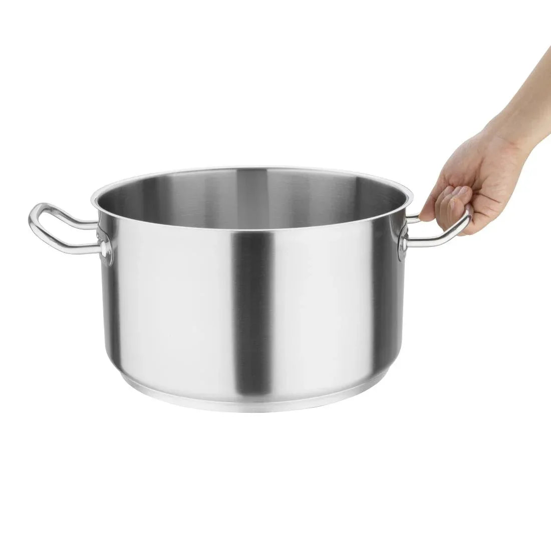 M941 Vogue Stainless Steel Stew pan 9.5Ltr - JD Catering Equipment Solutions Ltd