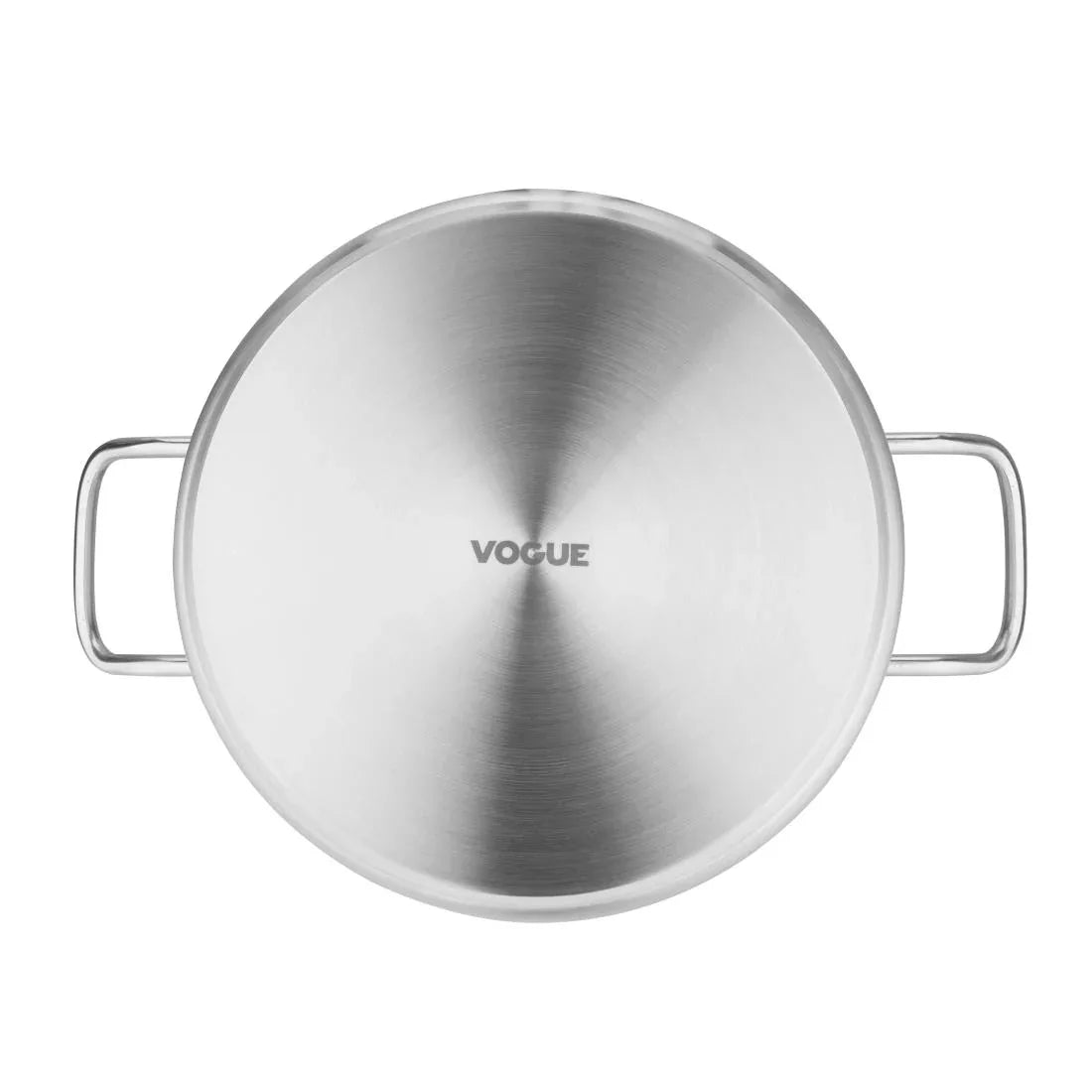 M941 Vogue Stainless Steel Stew pan 9.5Ltr - JD Catering Equipment Solutions Ltd