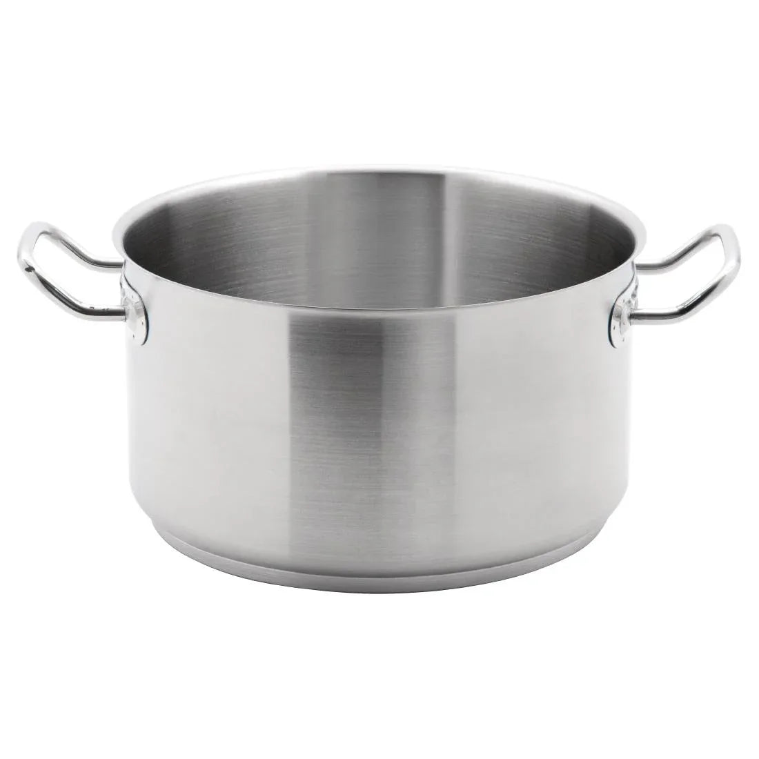 M941 Vogue Stainless Steel Stew pan 9.5Ltr - JD Catering Equipment Solutions Ltd