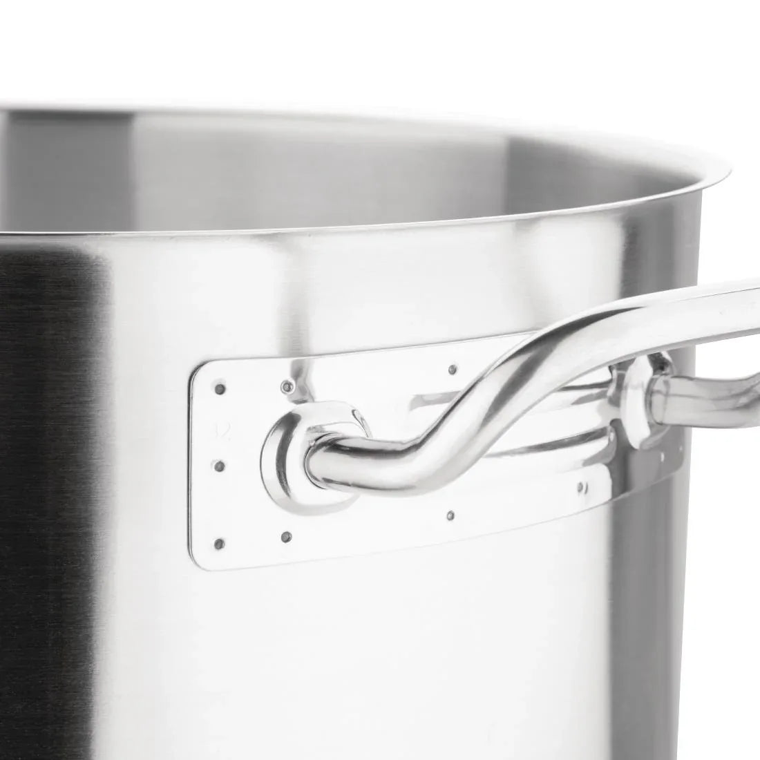 M942 Vogue Stainless Steel Stew pan 12.5Ltr - JD Catering Equipment Solutions Ltd