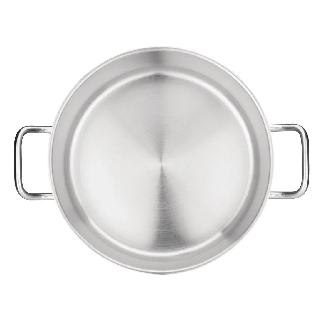 M942 Vogue Stainless Steel Stew pan 12.5Ltr - JD Catering Equipment Solutions Ltd