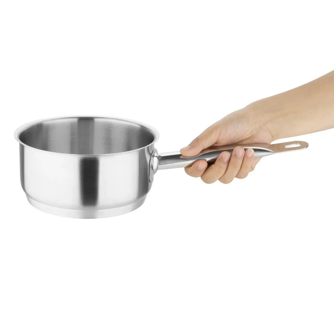 M943 Vogue Stainless Steel Saucepan 1.5Ltr - JD Catering Equipment Solutions Ltd
