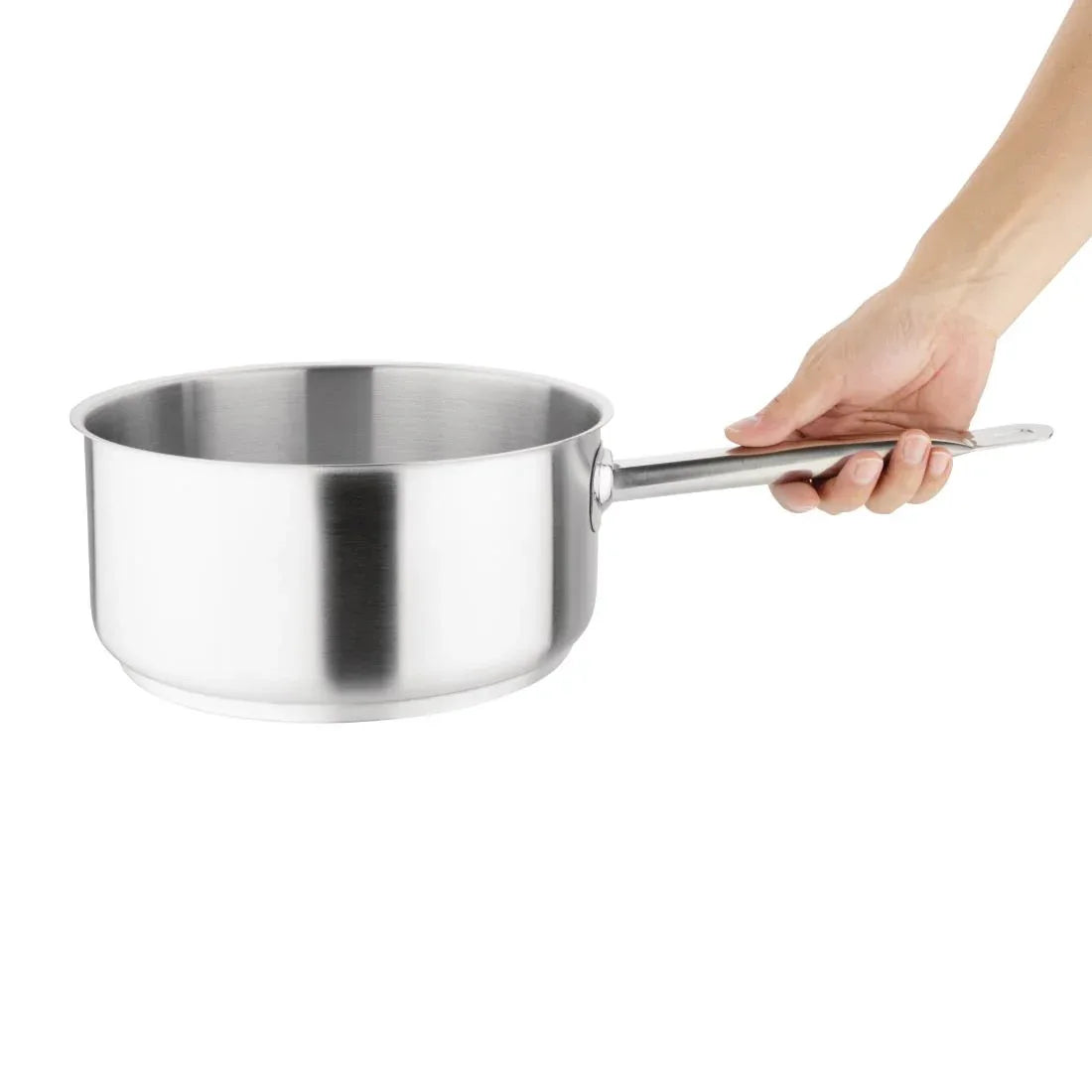 M945 Vogue Stainless Steel Saucepan 5Ltr - JD Catering Equipment Solutions Ltd