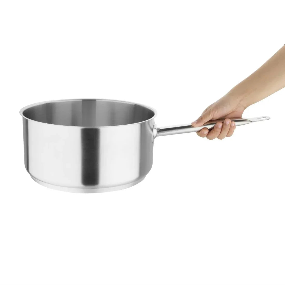 M946 Vogue Stainless Steel Saucepan 8Ltr - JD Catering Equipment Solutions Ltd