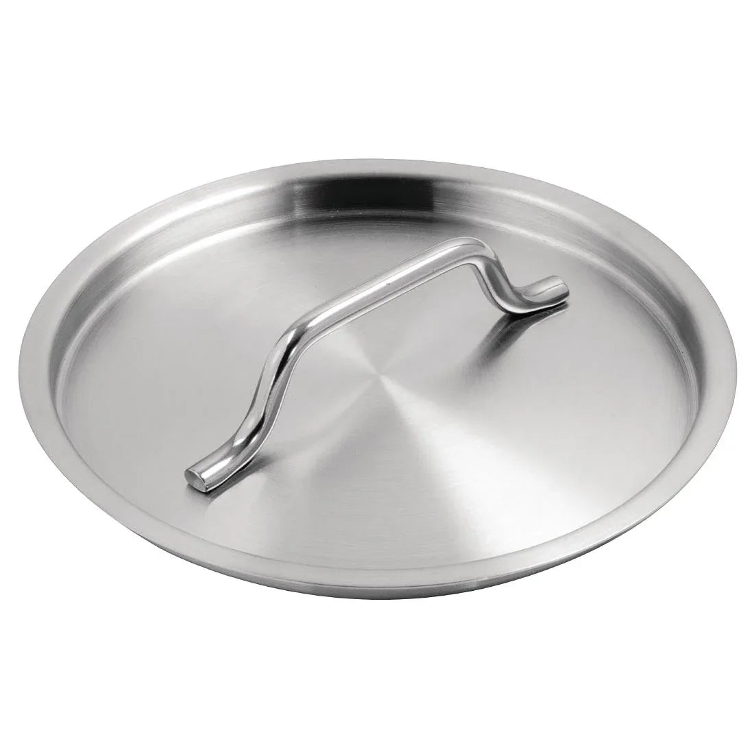 M927 Vogue Stainless Steel Saucepan Lid 140mm - JD Catering Equipment Solutions Ltd