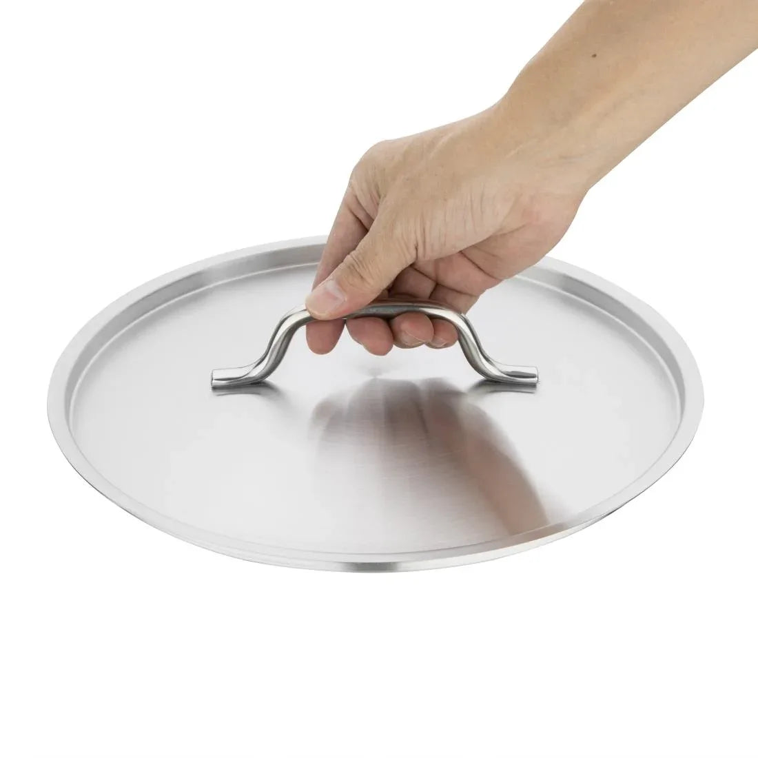 M951 Vogue Stainless Steel Saucepan Lid 280mm - JD Catering Equipment Solutions Ltd