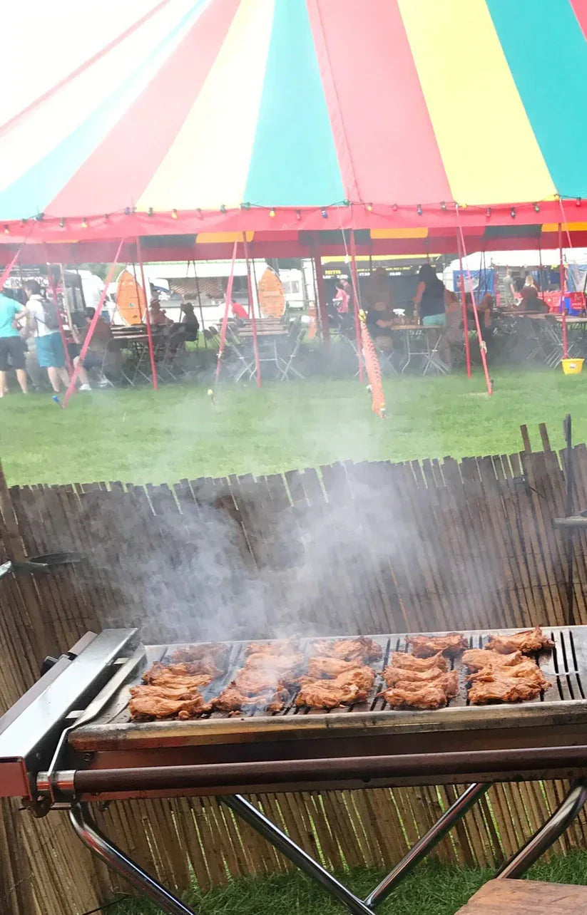 Cinders FESTIVAL TG160F Propane Gas BBQ Fitted With Flame Failure Technology - JD Catering Equipment Solutions Ltd