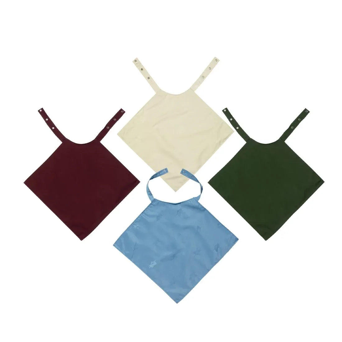 MSP0255 Napkin Style Dignified Adult Clothing Protector - Blue - 45x45cm - JD Catering Equipment Solutions Ltd