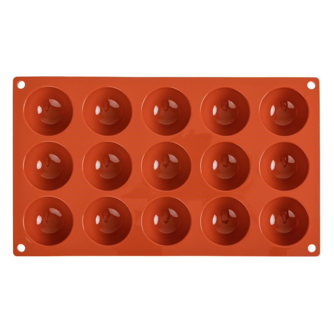 N936 Pavoni Formaflex Silicone Half Sphere Mould 15 Cup
