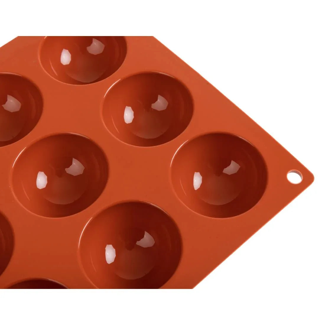 N936 Pavoni Formaflex Silicone Half Sphere Mould 15 Cup