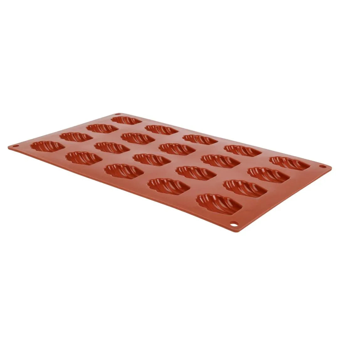 N939 Pavoni Formaflex Silicone Non-Stick Mini-Madeleine Mould 20 Cup - JD Catering Equipment Solutions Ltd