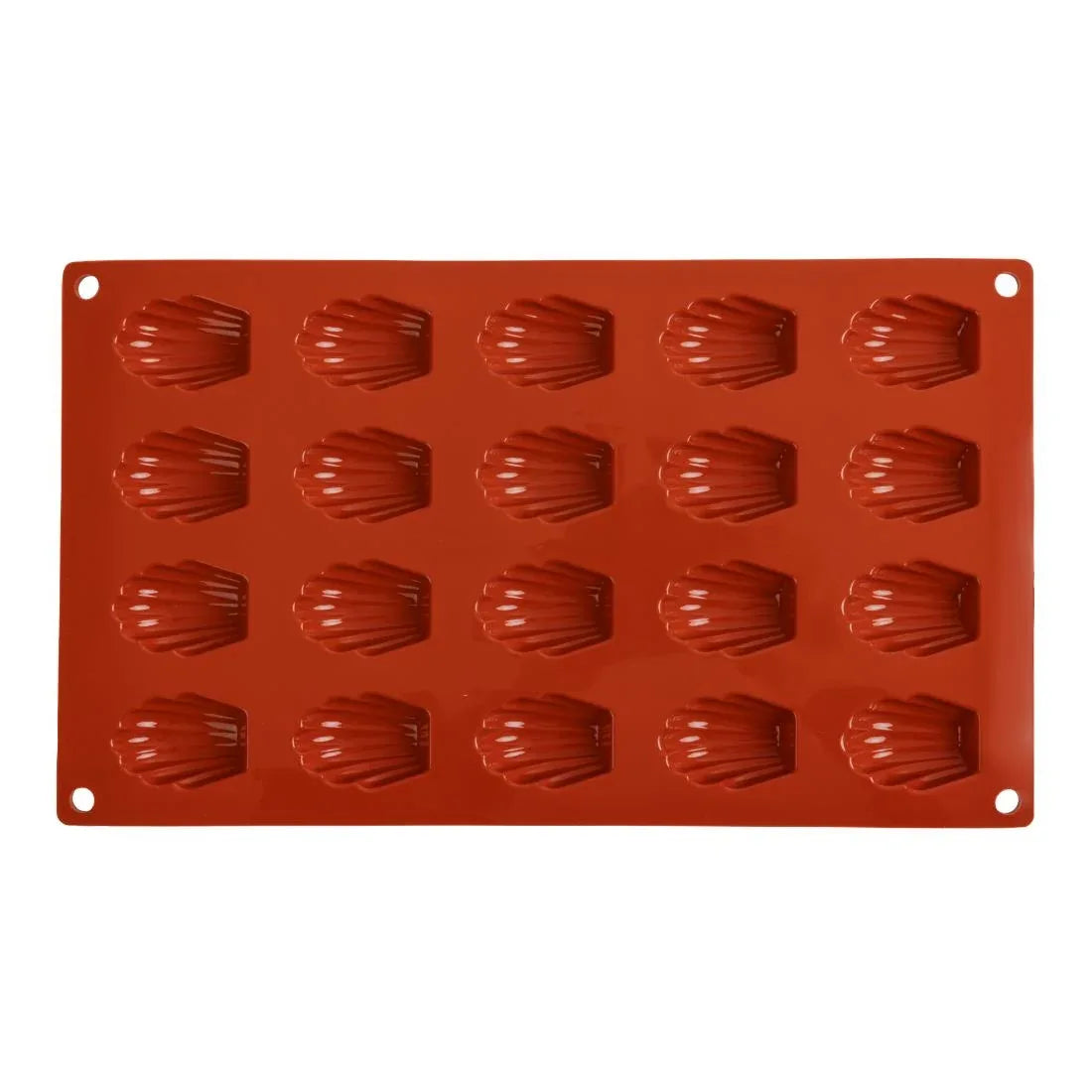 N939 Pavoni Formaflex Silicone Non-Stick Mini-Madeleine Mould 20 Cup - JD Catering Equipment Solutions Ltd