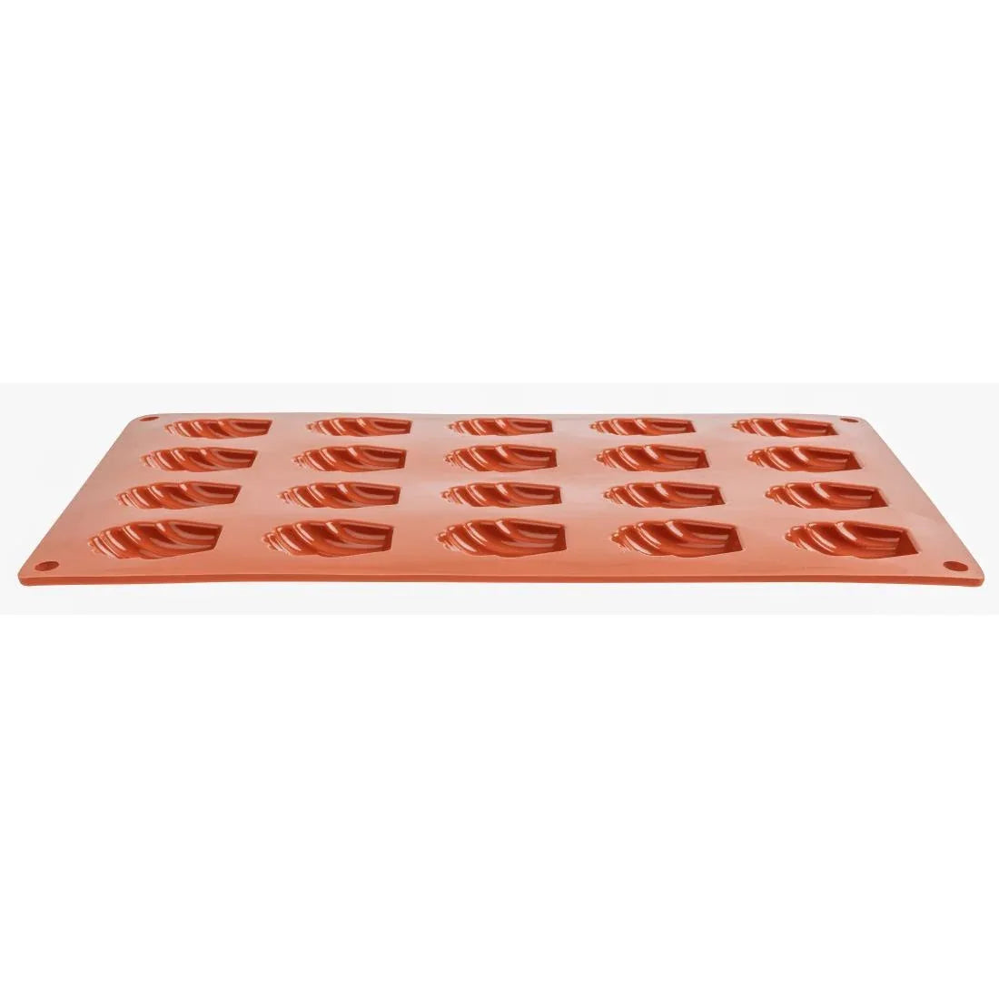 N939 Pavoni Formaflex Silicone Non-Stick Mini-Madeleine Mould 20 Cup - JD Catering Equipment Solutions Ltd