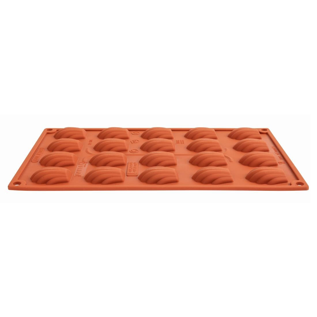 N939 Pavoni Formaflex Silicone Non-Stick Mini-Madeleine Mould 20 Cup