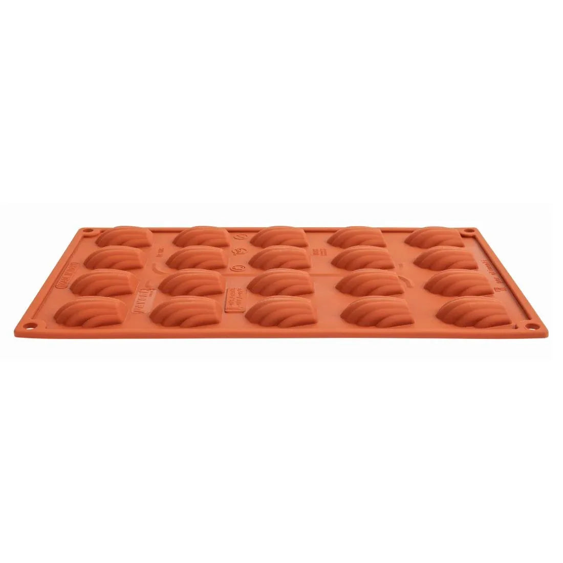 N939 Pavoni Formaflex Silicone Non-Stick Mini-Madeleine Mould 20 Cup - JD Catering Equipment Solutions Ltd