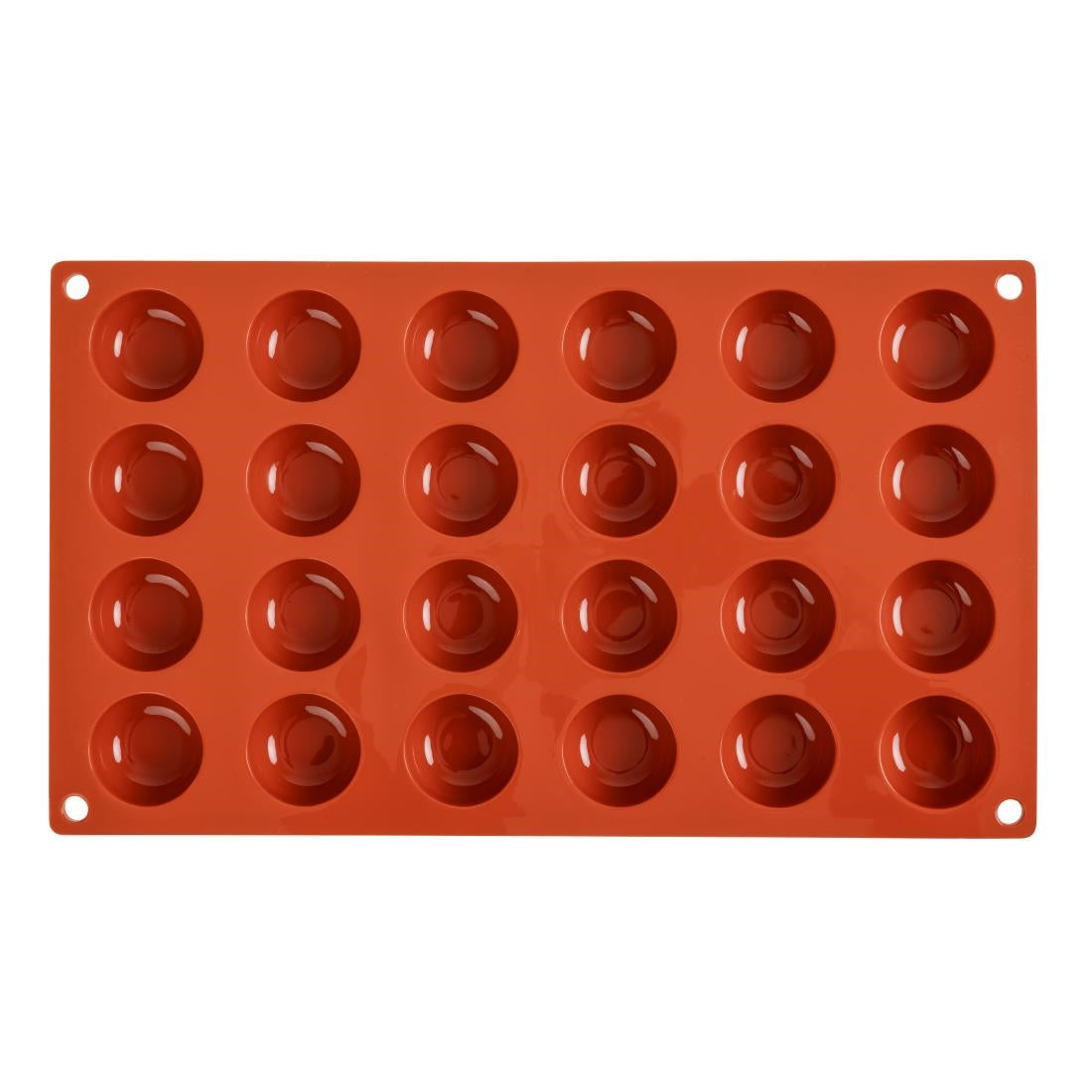N940 Pavoni Formaflex Silicone Pomponette Mould 24 Cup