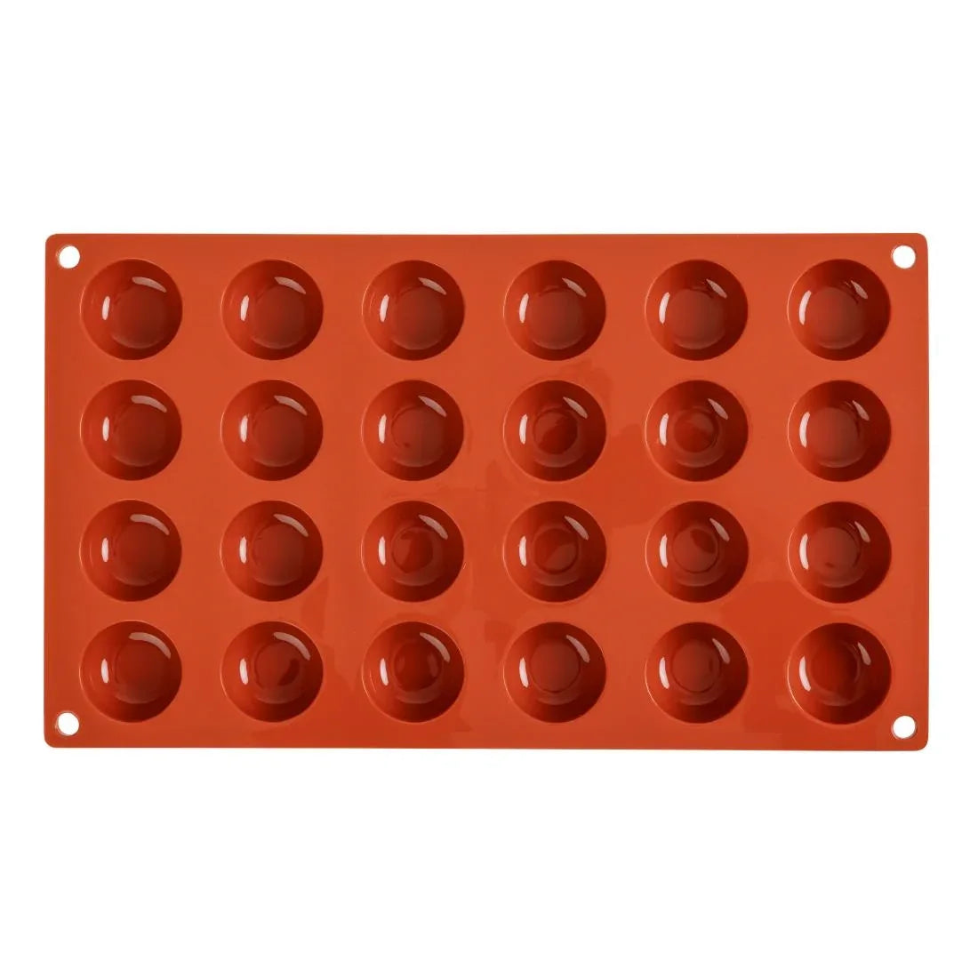 N940 Pavoni Formaflex Silicone Pomponette Mould 24 Cup