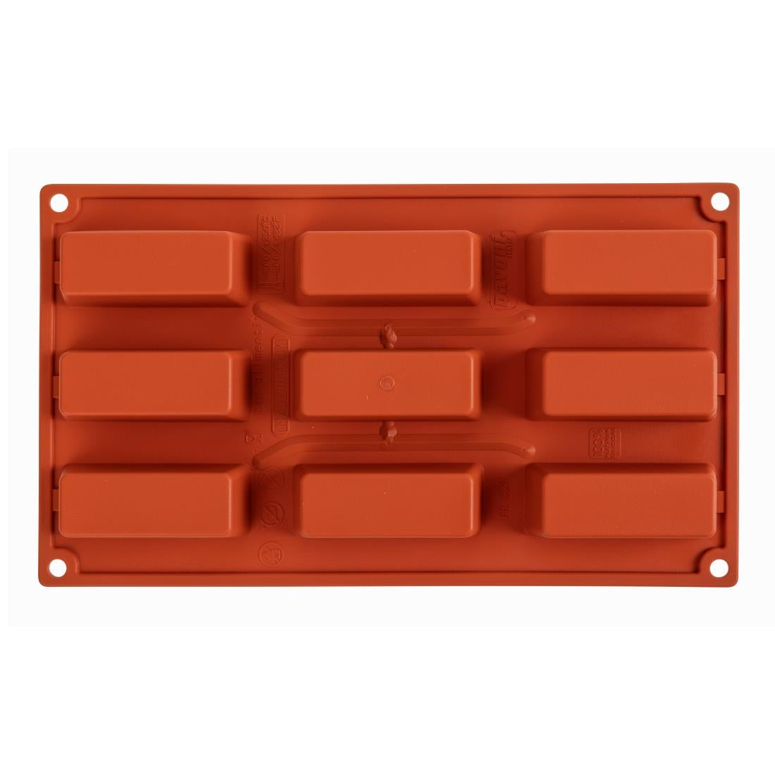 N941 Pavoni Formaflex Silicone Cake Mould 9 Cup