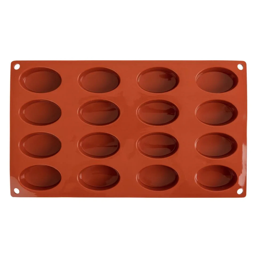 N951 Pavoni Formaflex Silicone Oval Mould 16 Cup