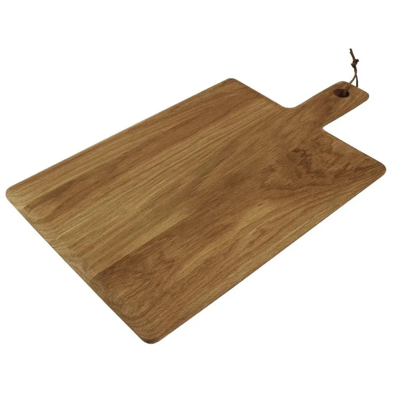 GM261 Olympia Oak Wood Handled Wooden Board Large 350mm - JD Catering Equipment Solutions Ltd