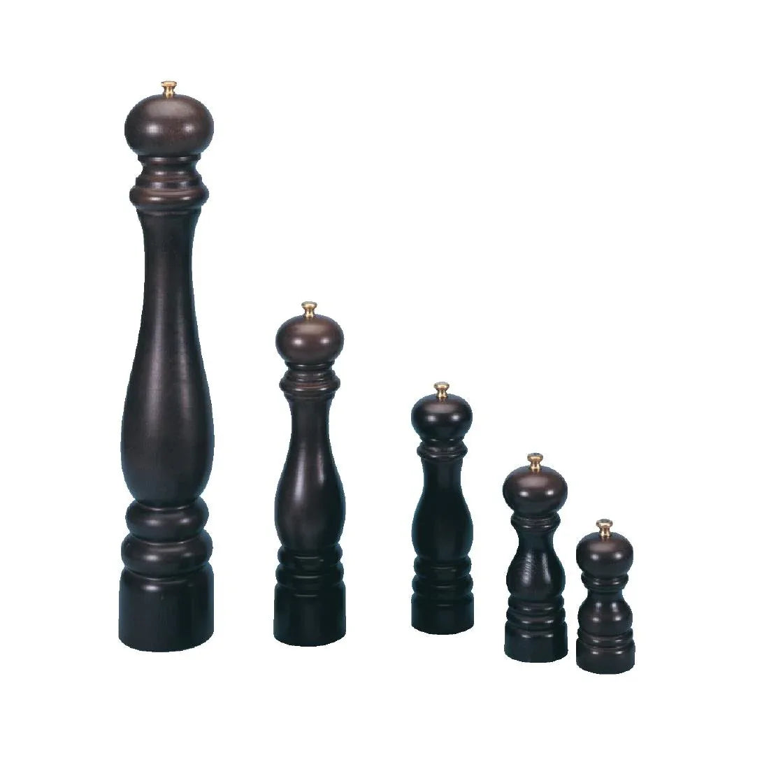 P020 Peugeot Dark Wood Pepper Mill 9in - JD Catering Equipment Solutions Ltd