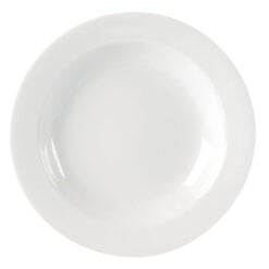 Pack Size 12 - Australian Fine China Prelude Pasta/Soup Plate 23cm/9" - P0857