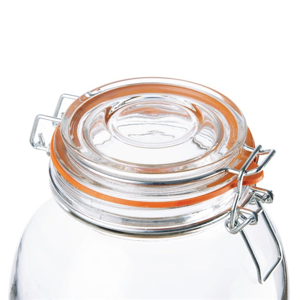 P495 Vogue Clip Top Preserve Jar 3000ml