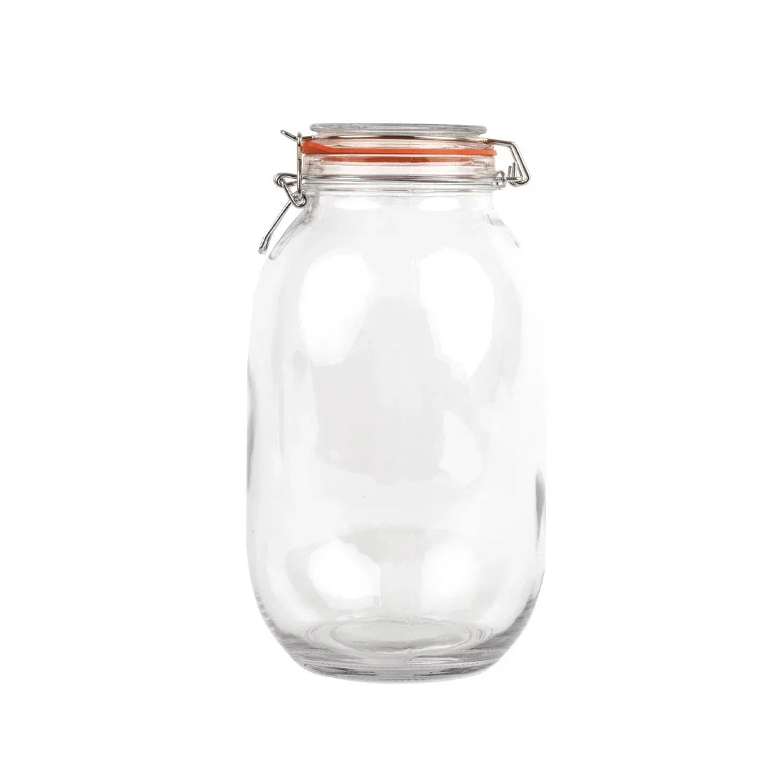 P495 Vogue Clip Top Preserve Jar 3000ml - JD Catering Equipment Solutions Ltd