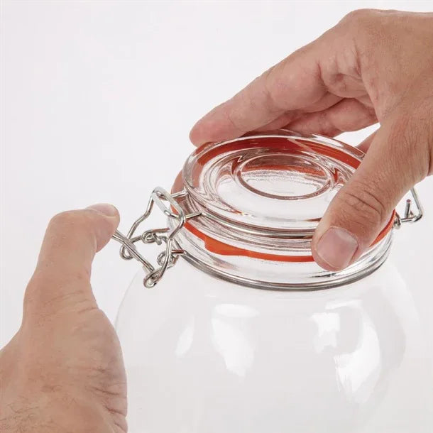 P495 Vogue Clip Top Preserve Jar 3000ml - JD Catering Equipment Solutions Ltd