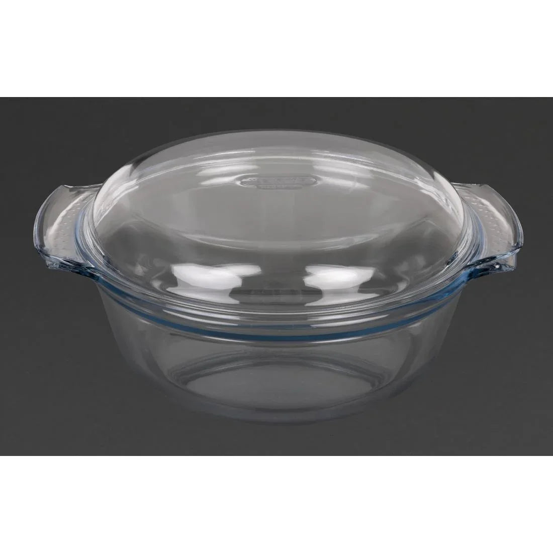 P590 Pyrex Round Glass Casserole Dish 3.75Ltr - JD Catering Equipment Solutions Ltd