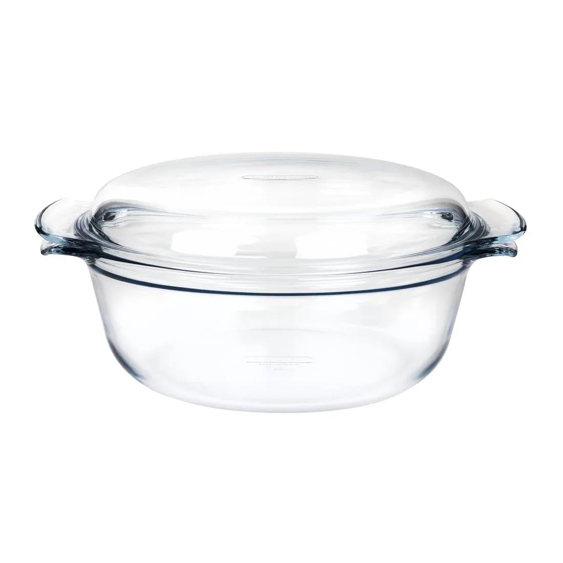 P590 Pyrex Round Glass Casserole Dish 3.75Ltr - JD Catering Equipment Solutions Ltd