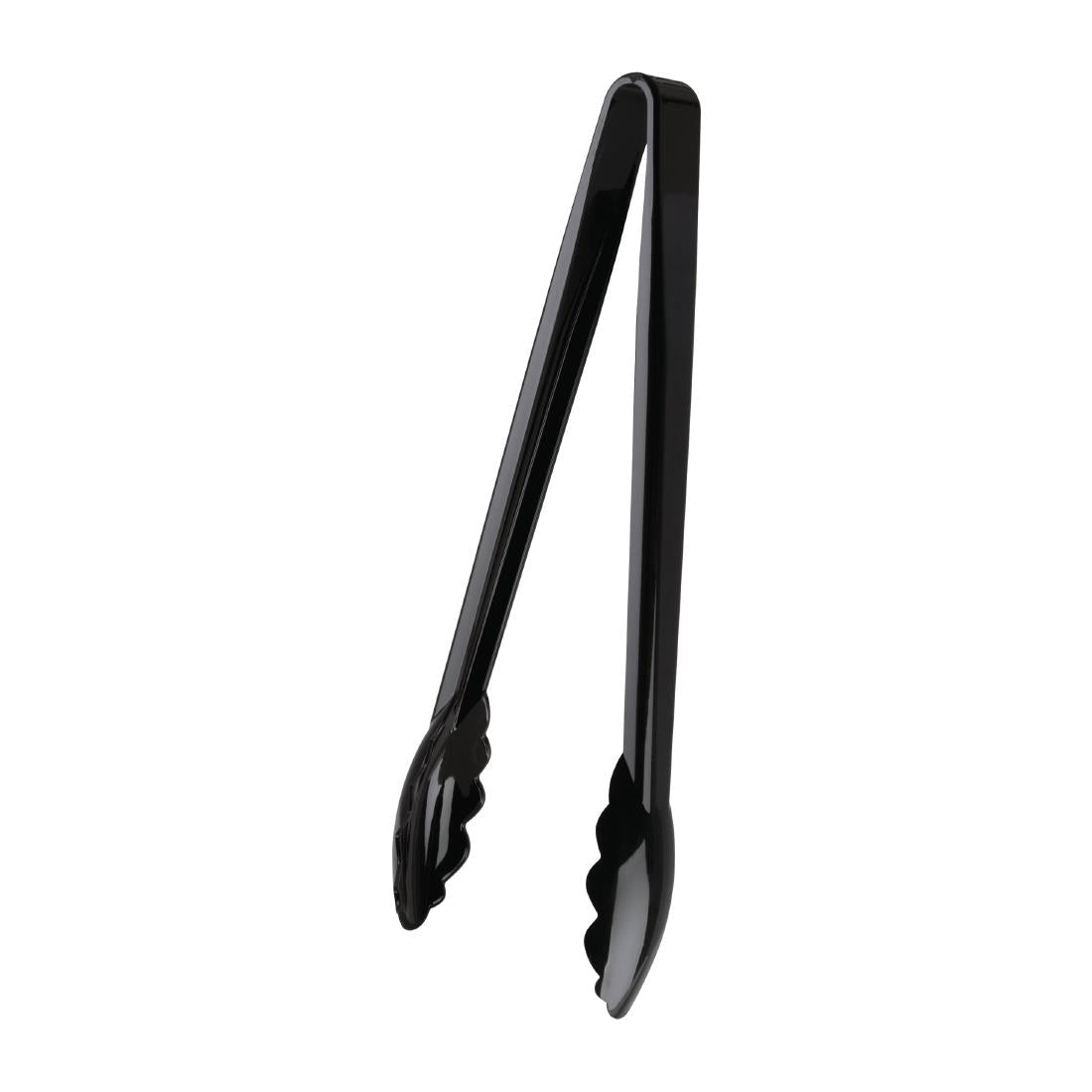 P925 Vogue Black Tongs 12"