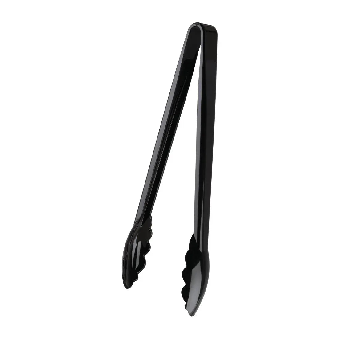 P925 Vogue Black Tongs 12" - JD Catering Equipment Solutions Ltd