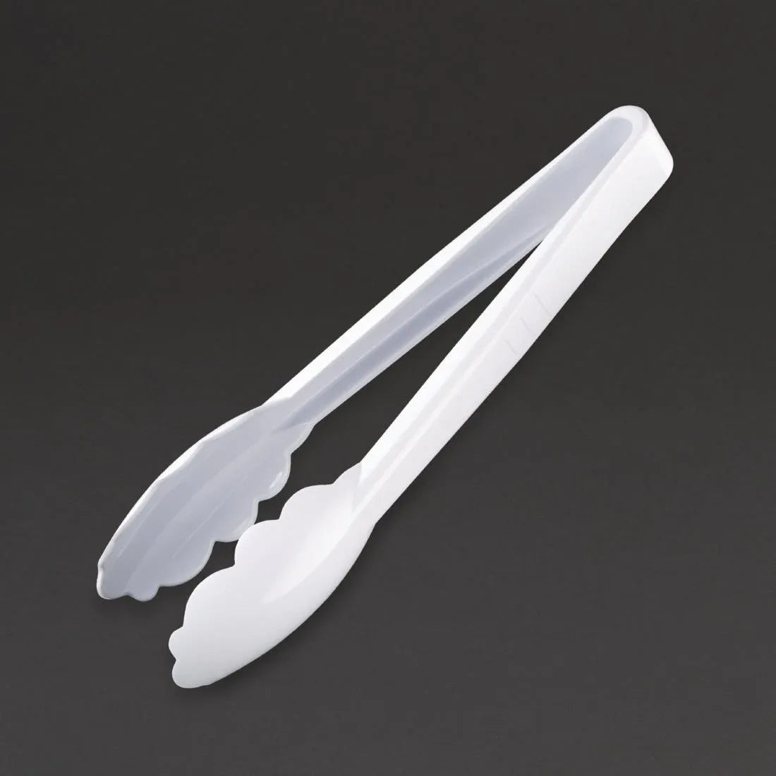 P941 Vogue White Tongs 9" - JD Catering Equipment Solutions Ltd