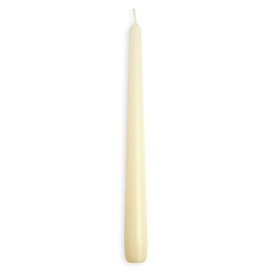 P962 Tapered Ivory 10inch Candles (Pack of 100) - JD Catering Equipment Solutions Ltd