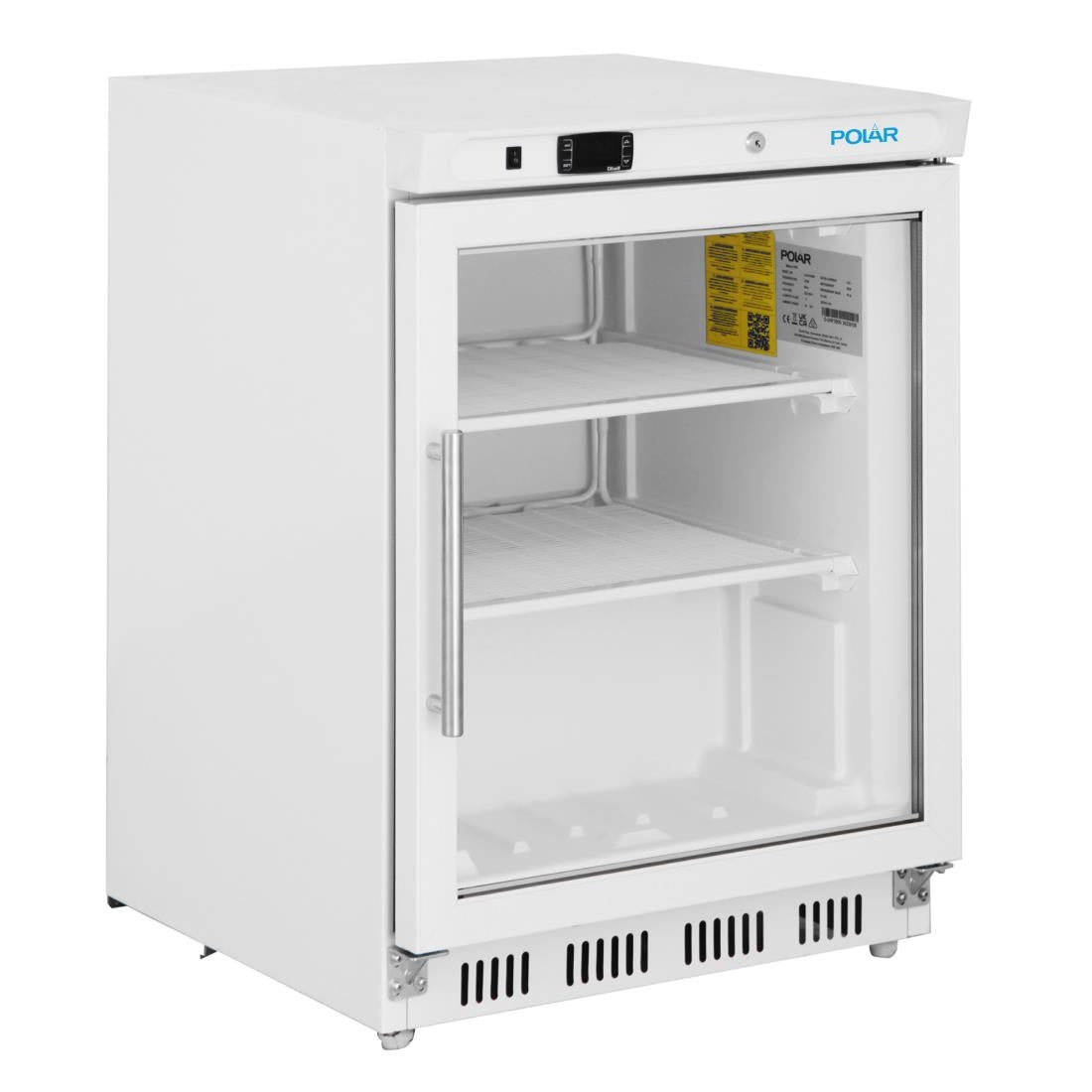 PC007 Polar C-Series Undercounter Display Freezer - White