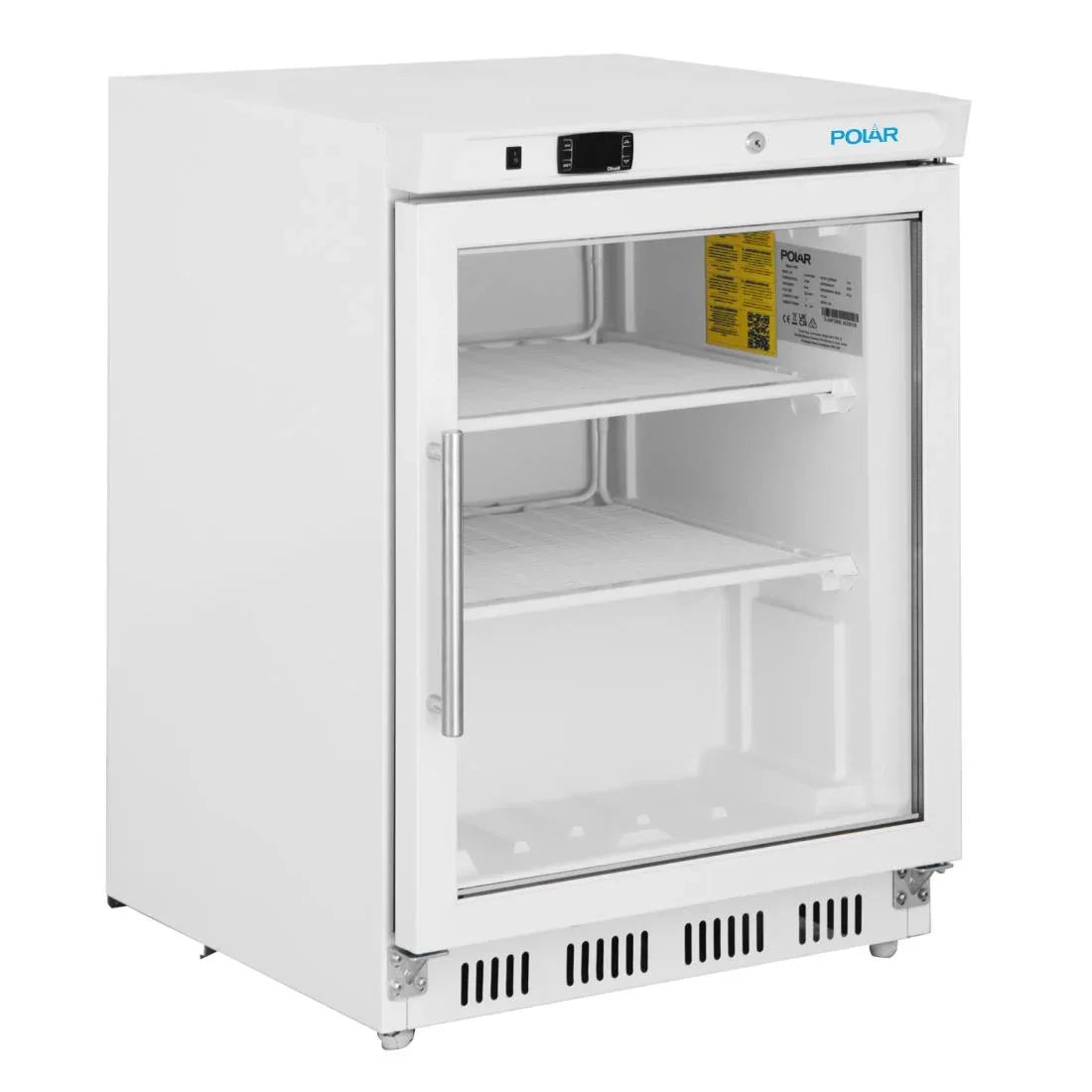 PC007 Polar C-Series Undercounter Display Freezer - White