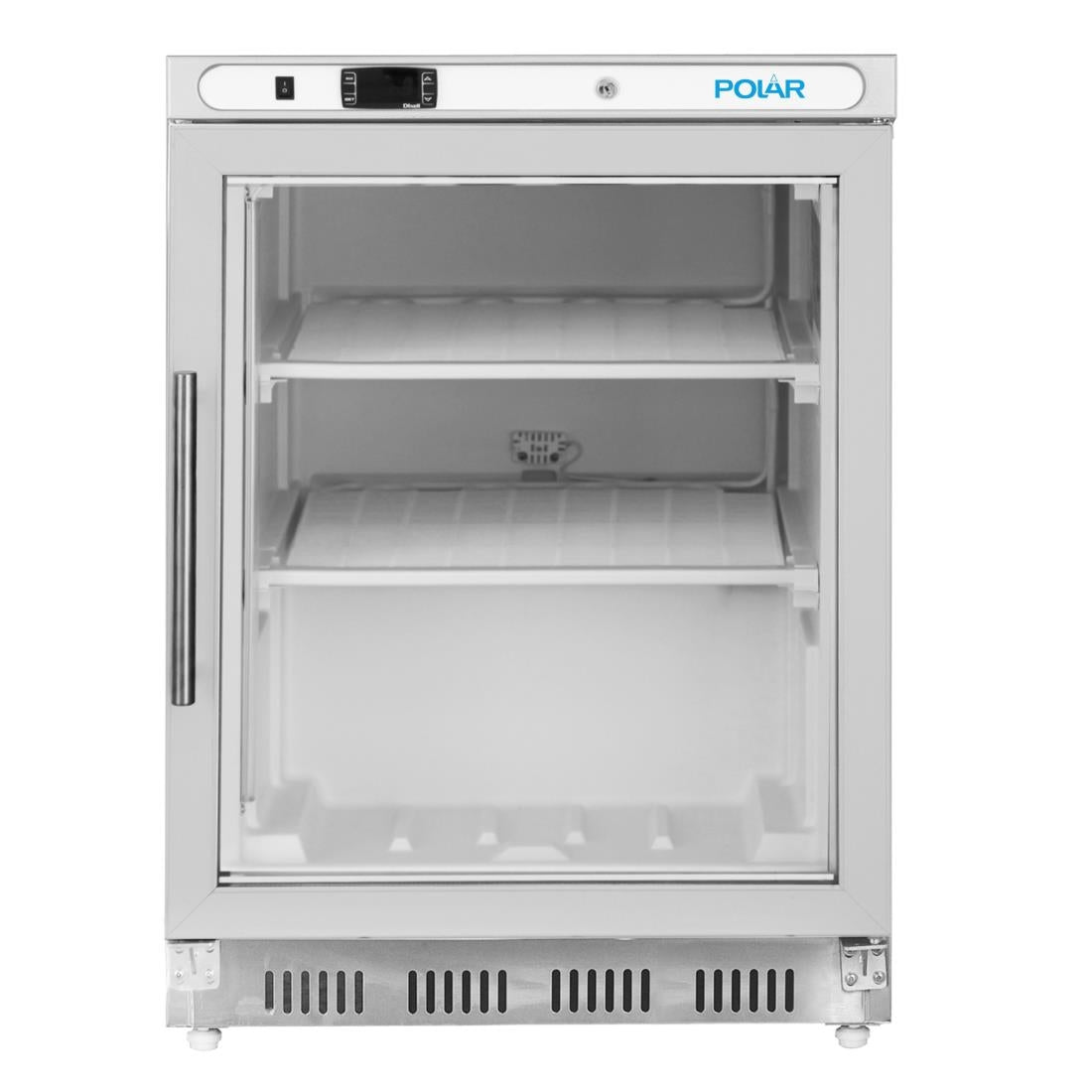 PC008 Polar C-Series Undercounter Display Freezer - Stainless Steel