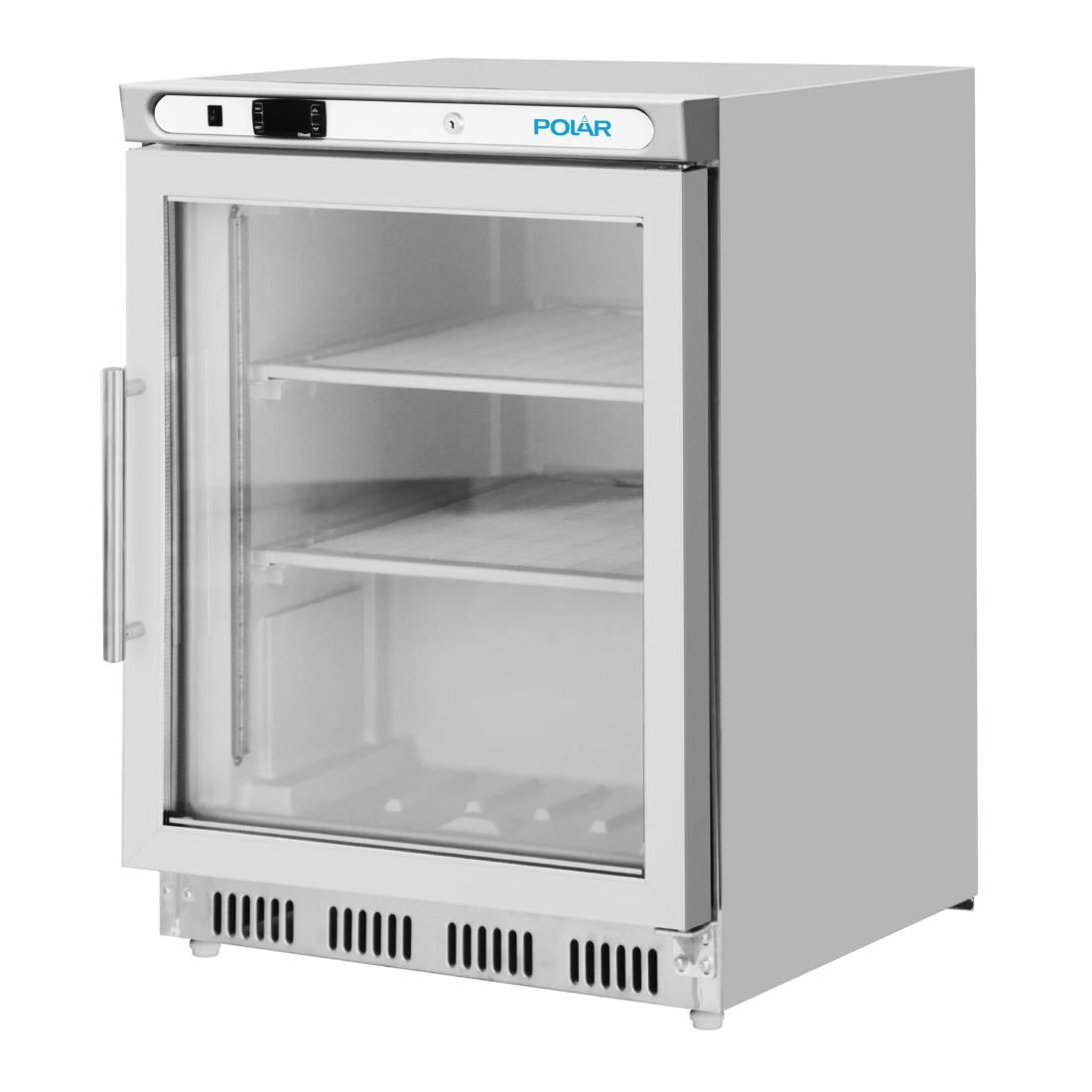 PC008 Polar C-Series Undercounter Display Freezer - Stainless Steel