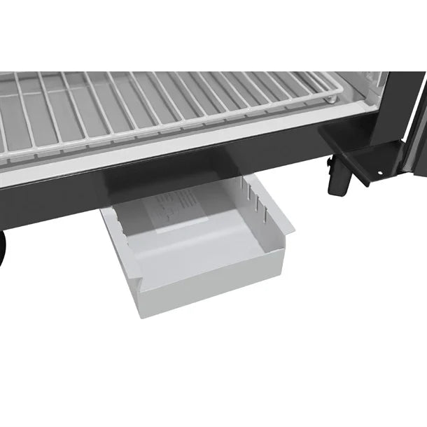 PG020 Polar G-Series Upright Fridge Black 537Ltr