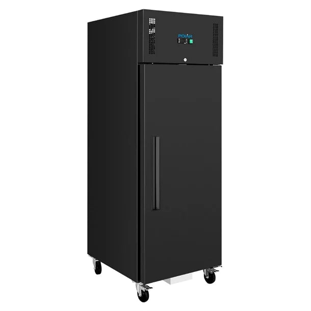 PG020 Polar G-Series Upright Fridge Black 537Ltr